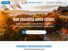 Tablet Screenshot of mandalatravel.fi